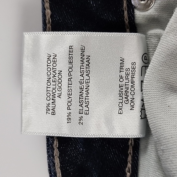 Silver Jeans Authentic The Curvy High Skinny Western Glove Works Blue Denim Sz 0 - Picture 11 of 14